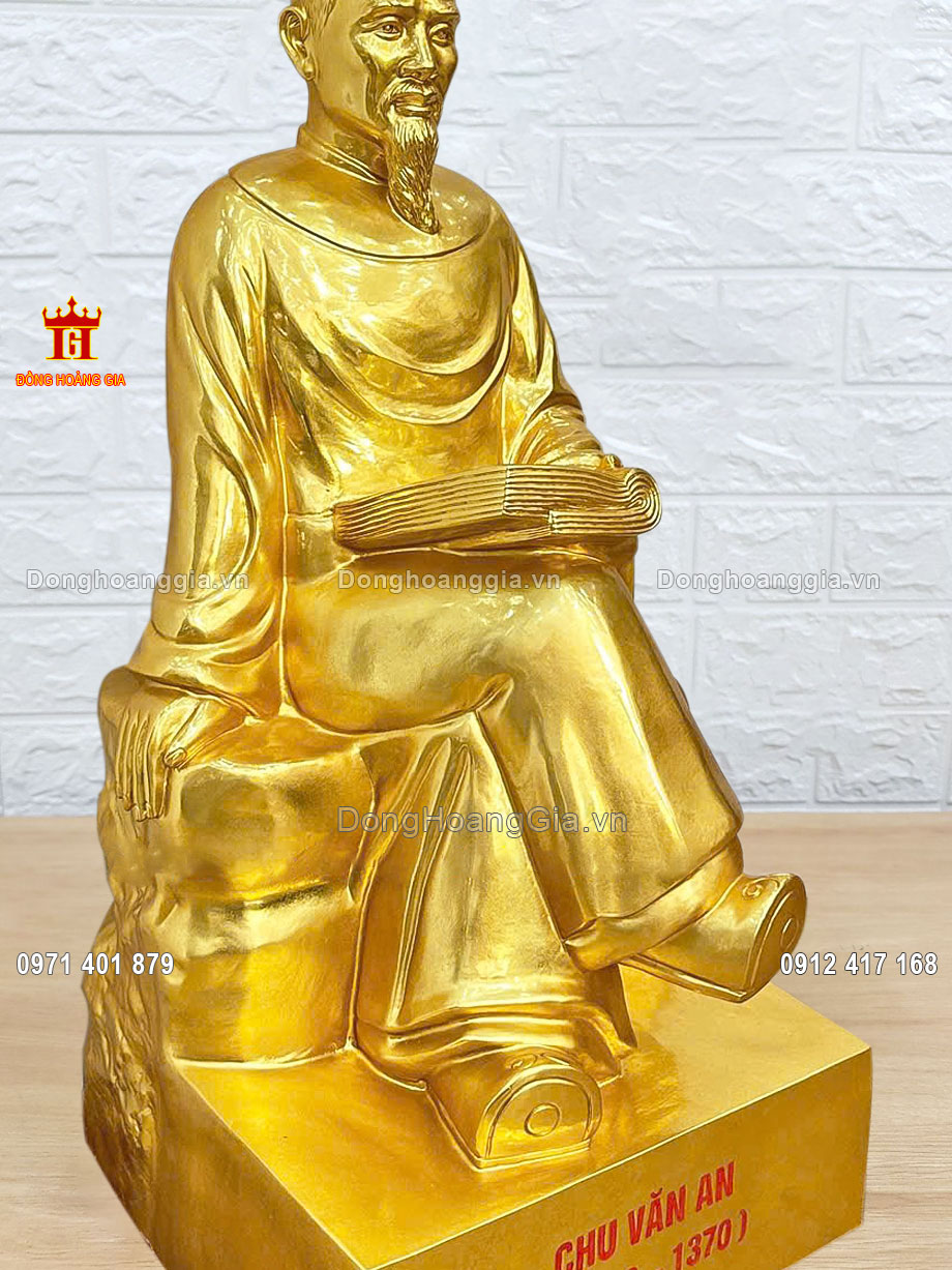 Đồng Hoàng Gia là địa chỉ chế tác tượng Chu Văn An uy tín chất lượng